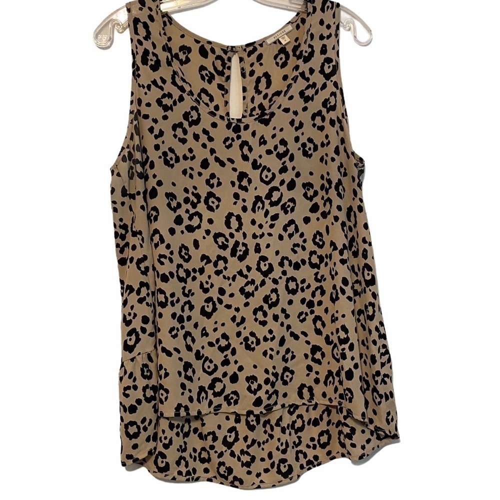 Dleione blouse cheeta print size Medium